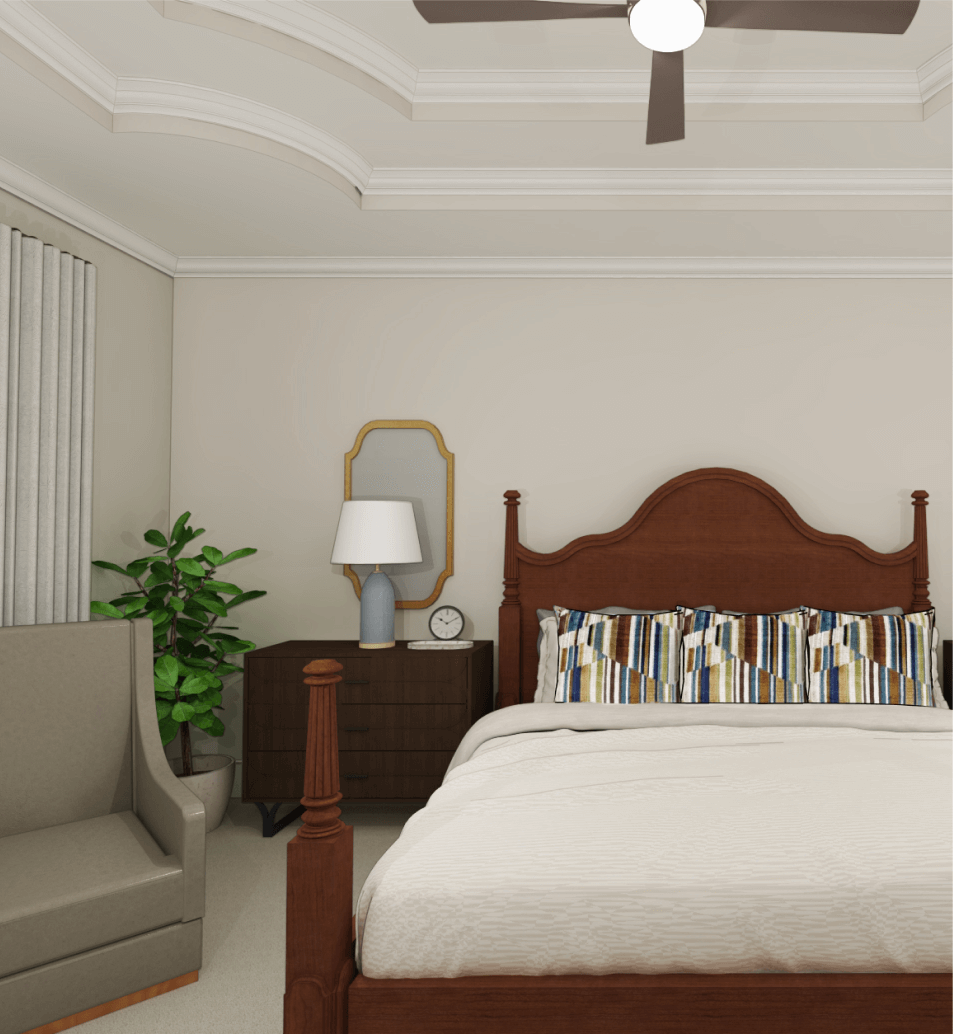 Chapman Residence interior, second portrait view