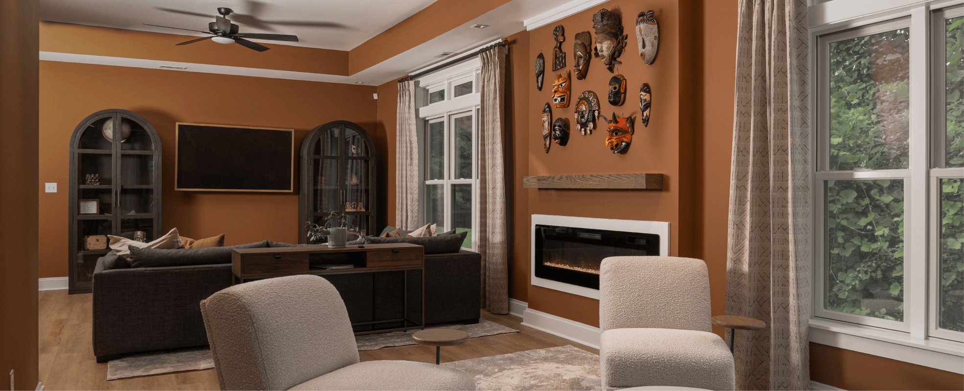 Virtual interior design concept space